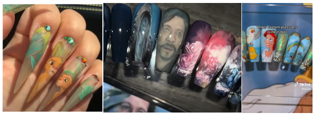 With a business of up to 300 US dollars, this nail artist almost broke down TikTok users