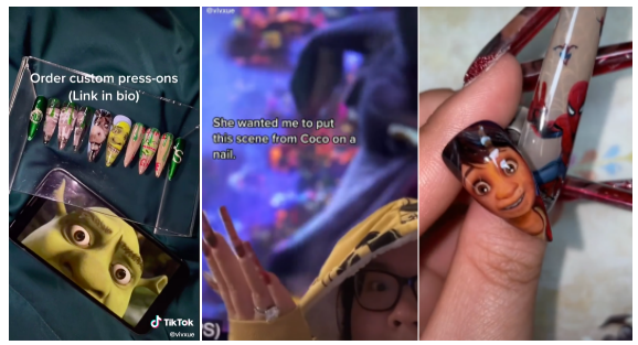 With a business of up to 300 US dollars, this nail artist almost broke down TikTok users