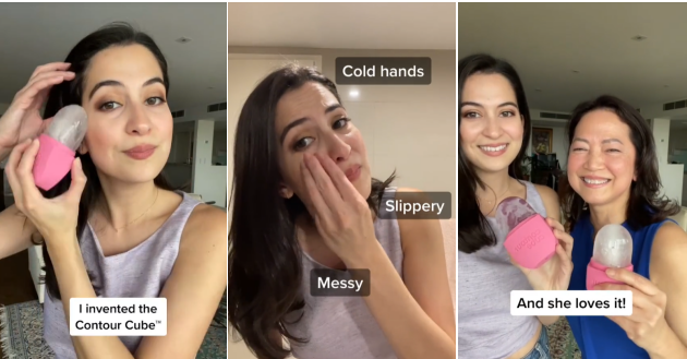 Entering the facial ice care track, how does this brand “capture” consumers through TikTok?