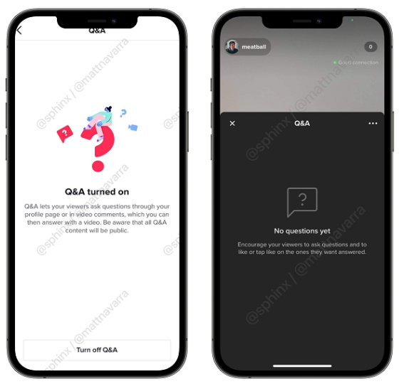 TikTok has added a "Q&A" function, fans can directly ask questions to creators